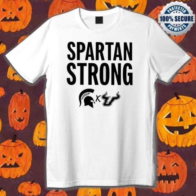 Official 2023 South Florida Michigan State Spartan Strong T-Shirt