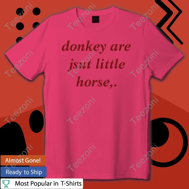 Donkey Are Jsut Little Horse T Shirt Shirts That Go Hard