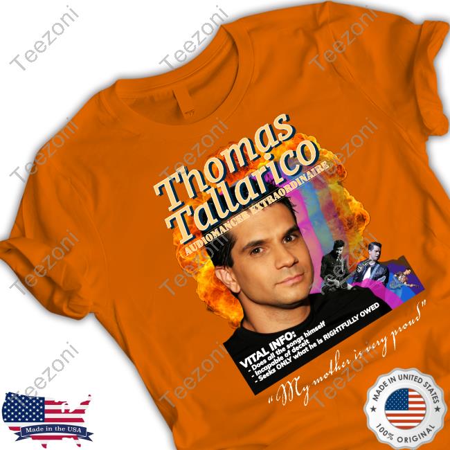 Sean Bell Thomas Tallarico Audiomancer Extraordinaire T Shirt Captaintoss