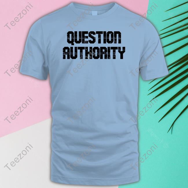 Mark Cuban Wearing Question Authority T Shirt