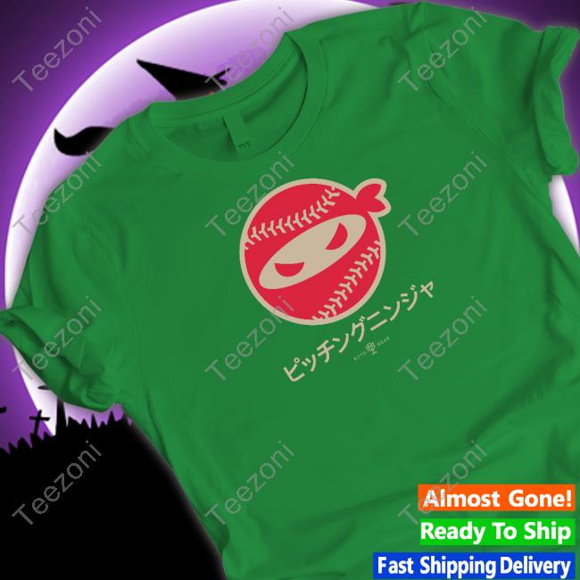 Pitching Ninja Japan Nippon Shirt