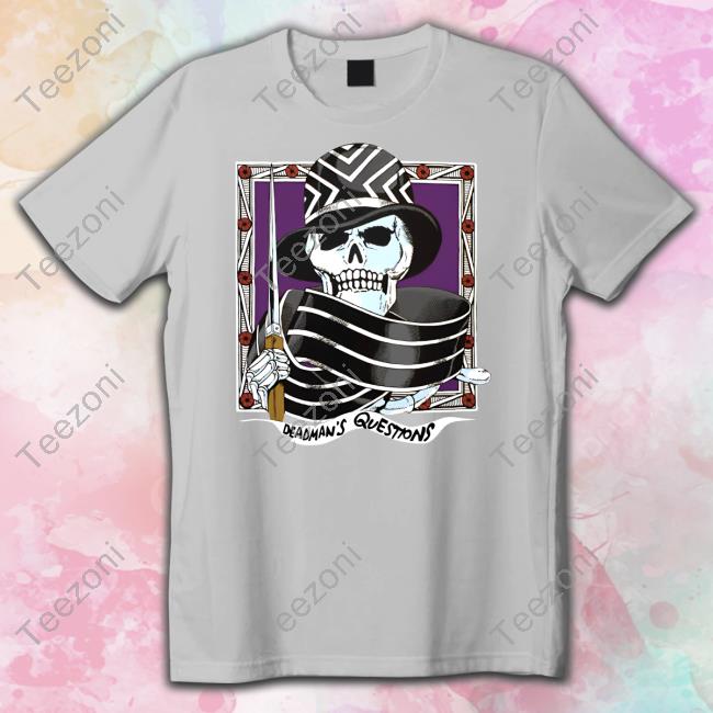 Jjbasounddesign Deadman's Questions Tee Shirt Yoshikage Kira Jojo