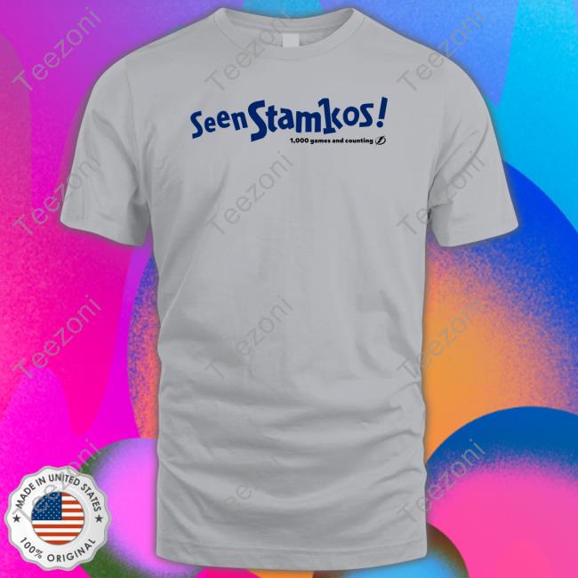 Tampa Bay Lightning Seen Stamkos 1000 Games And Counting T Shirt