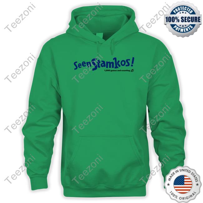 Gobolts Seen Stamkos 1000 Games And Counting Sweatshirt