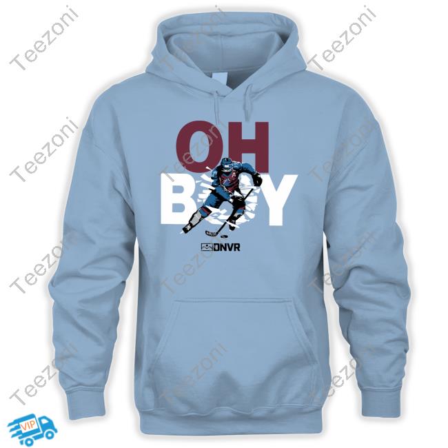 Colorado Avalanche Dnvr Locker Oh Boy Tee Shirt